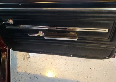 1966 Chevrolet Chevelle SS in Madiera Maroon - door