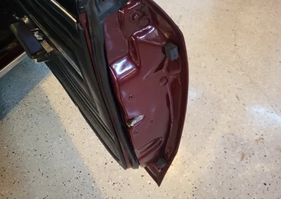 1966 Chevrolet Chevelle SS in Madiera Maroon - door