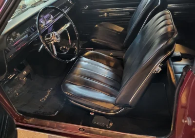 1966 Chevrolet Chevelle SS in Madiera Maroon - interior