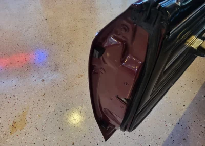 1966 Chevrolet Chevelle SS in Madiera Maroon - door