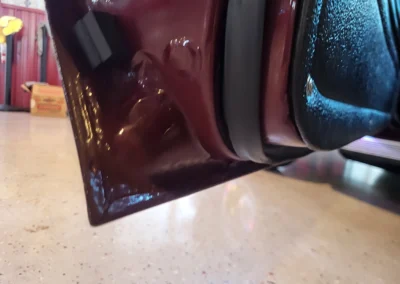 1966 Chevrolet Chevelle SS in Madiera Maroon - door