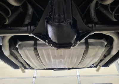 1966 Chevrolet Chevelle SS in Madiera Maroon - underneath shot