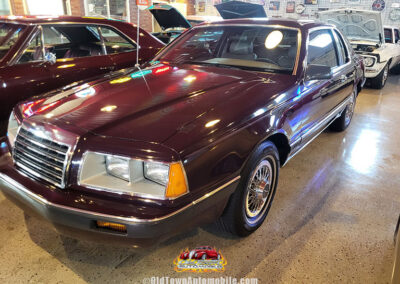1986 Ford Thunderbird Elon Edition in Burgundy - exterior