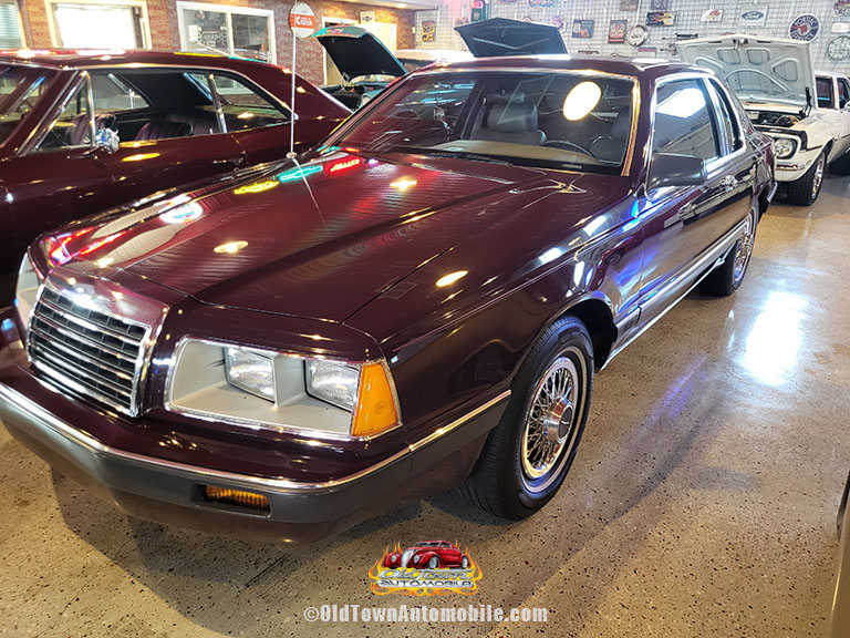 1986-Ford-Thunderbird-Elon-Burgundy-2318 (8) 1986 Ford Thunderbird Elon Edition in Burgundy - exterior