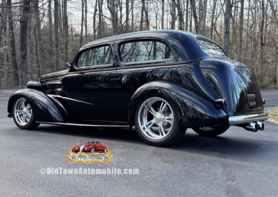 1937 Chevrolet Master Sedan in black - exterior outside shot
