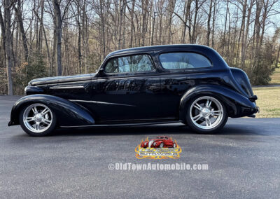 1937 Chevrolet Master Sedan in black - exterior outside shot