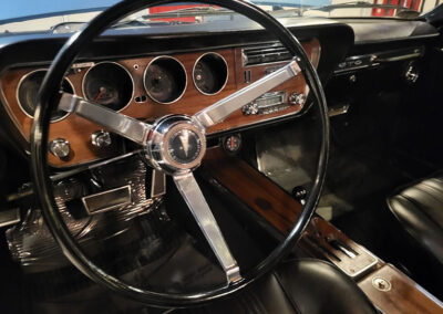 1967 Pontiac GTO in Montreux Blue - interior