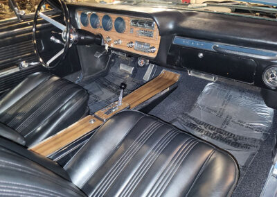 1967 Pontiac GTO in Montreux Blue - interior
