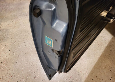 1967 Pontiac GTO in Montreux Blue - interior