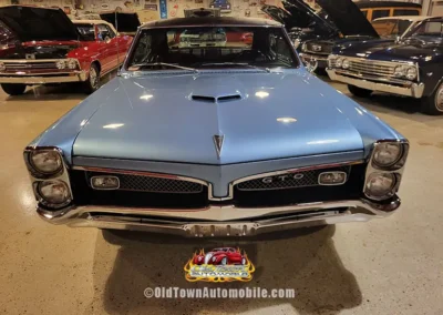 1967 Pontiac GTO in Montreux Blue - exterior