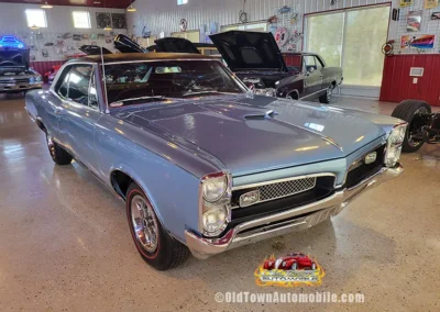 1967 Pontiac GTO in Montreux Blue - exterior