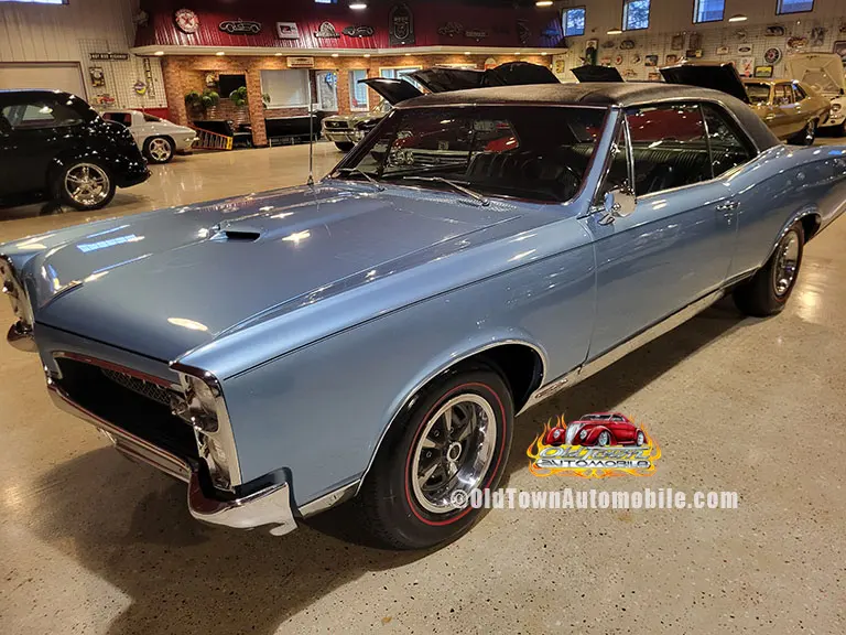 1967 Pontiac GTO in Montreux Blue - exterior