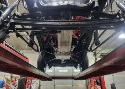 1932 Ford All Steel Sedan in Black - underneath