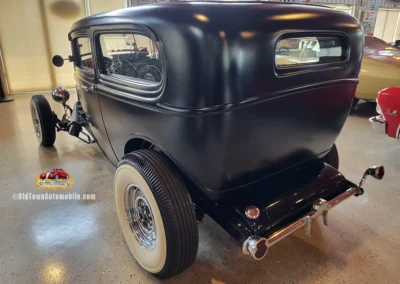 1932 Ford All Steel Sedan in Black - exterior shot