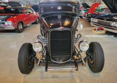 1932 Ford All Steel Sedan in Black - exterior shot