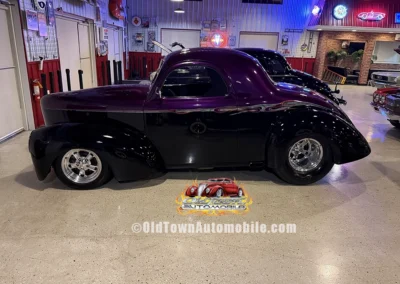 1940 Willys Coupe in Purple exterior