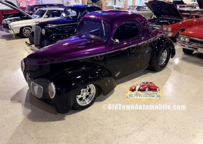 1940 Willys Coupe in Purple exterior