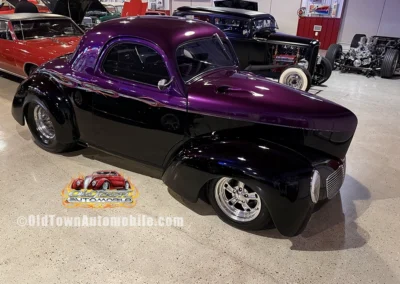 1940 Willys Coupe in Purple exterior