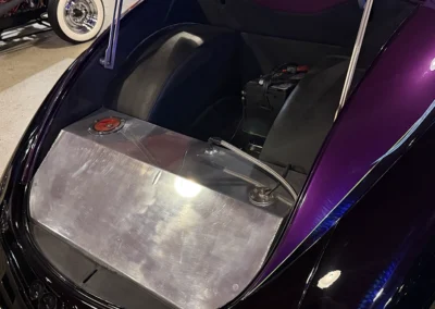 1940 Willys Coupe in Purple interior