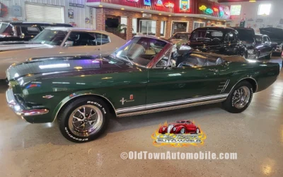 1966 Ford Mustang Convertible in Ivy Green for Sale