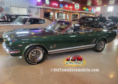 1966 Ford Mustang Convertible in Ivy Green