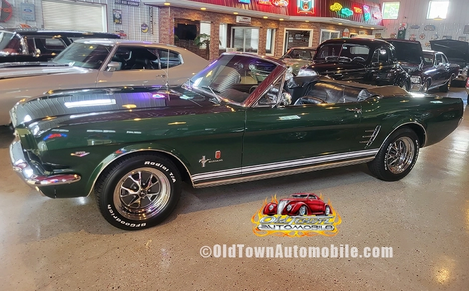 1966 Ford Mustang Convertible in Ivy Green