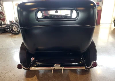 1932 Ford All Steel Sedan in Black - exterior shot