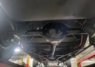 1932 Ford All Steel Sedan in Black - underneath