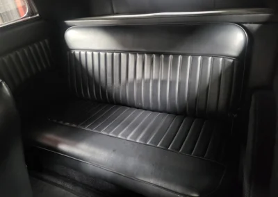 1932 Ford All Steel Sedan in Black - interior