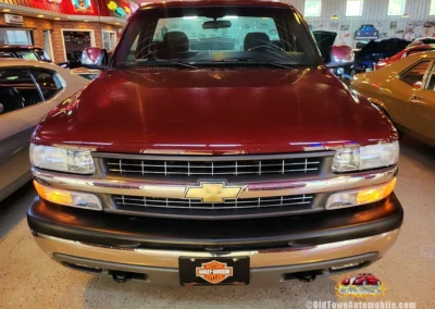 2201 Chevrolet Z71 Short bed truck in dark carmine red - exterior