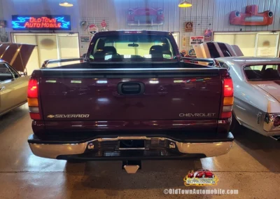 2201 Chevrolet Z71 Short bed truck in dark carmine red - exterior