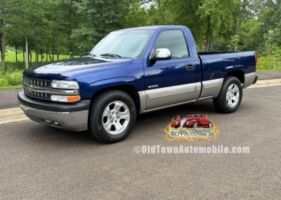 2002 Chevrolet Shortbed 2WD Truck in Indigo Blue - exterior