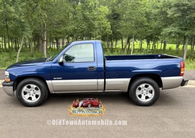 2002 Chevrolet Shortbed 2WD Truck in Indigo Blue - exterior