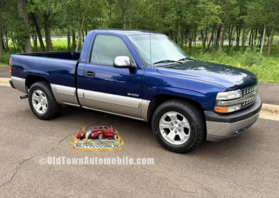 2002 Chevrolet Shortbed 2WD Truck in Indigo Blue - exterior