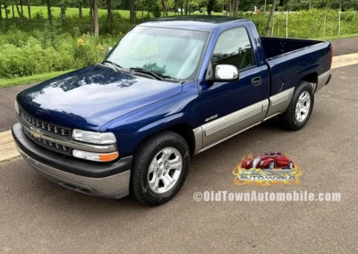 2002 Chevrolet Shortbed 2WD Truck in Indigo Blue - exterior
