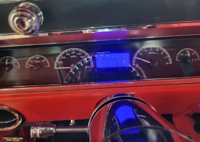 1967 Chevelle SS Restomod in Deepwater Blue - interior