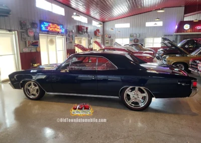 1967 Chevelle SS Restomod in Deepwater Blue - exterior