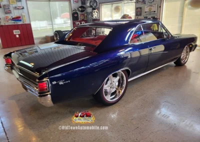1967 Chevelle SS Restomod in Deepwater Blue - exterior