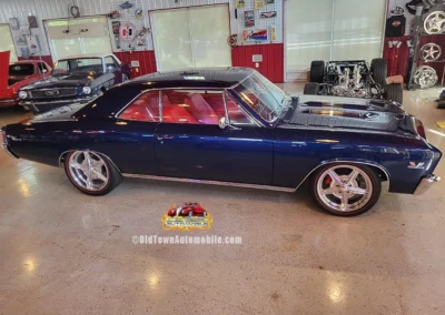 1967 Chevelle SS Restomod in Deepwater Blue - exterior