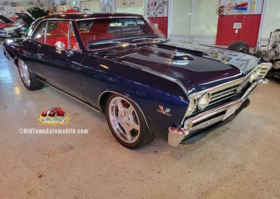 1967 Chevelle SS Restomod in Deepwater Blue - exterior
