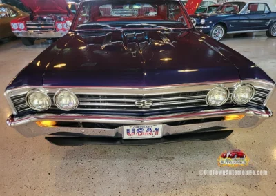 1967 Chevelle SS Restomod in Deepwater Blue - exterior