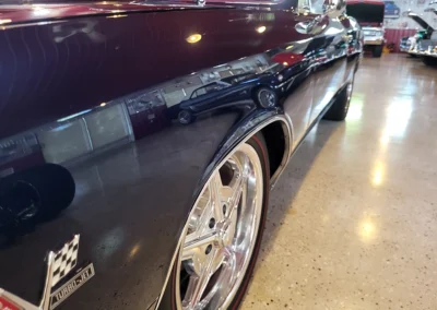 1967 Chevelle SS Restomod in Deepwater Blue - exterior