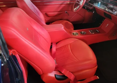 1967 Chevelle SS Restomod in Deepwater Blue - interior
