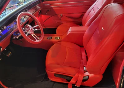 1967 Chevelle SS Restomod in Deepwater Blue - interior