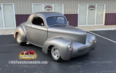 1941 Willys Coupe in Smoke Grey for Sale – Drives Amazing
