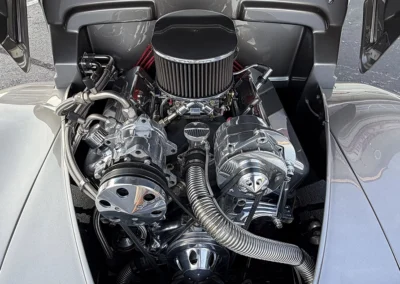 1941 Willys Coupe in Smoke Gray Metallic - engine