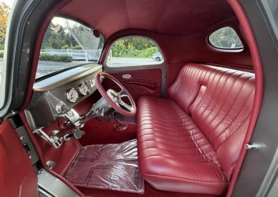 1941 Willys Coupe in Smoke Gray Metallic - interior