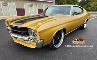 SOLD – 1971 Chevrolet Chevelle in Candy Gold for Sale
